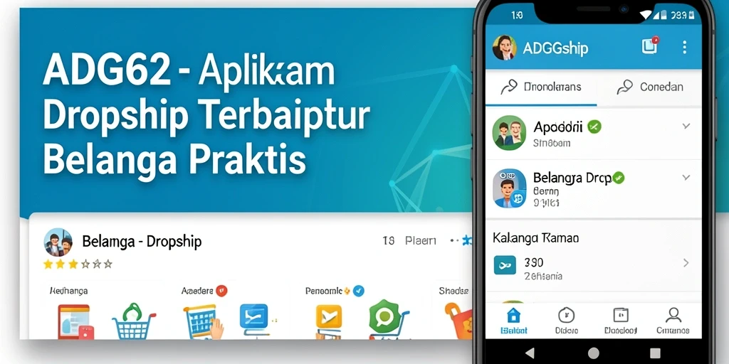 Tampilan antarmuka ADG62 yang user-friendly dan memudahkan navigasi produk.