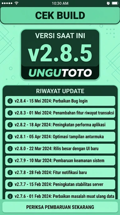 Riwayat Versi Ungutoto untuk Android di Indonesia